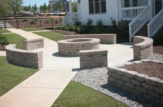 Southern Greenscapes Landscape Design & Construction | Rock Hill, SC | fire pit