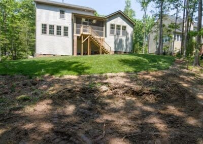 Southern Greenscapes Landscape Design & Construction | Rock Hill, SC | back yard before