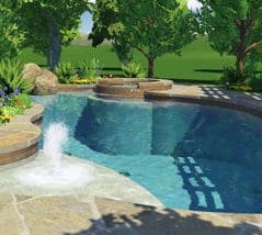 Southern Greenscapes Landscape Design & Construction | Rock Hill, SC | pool