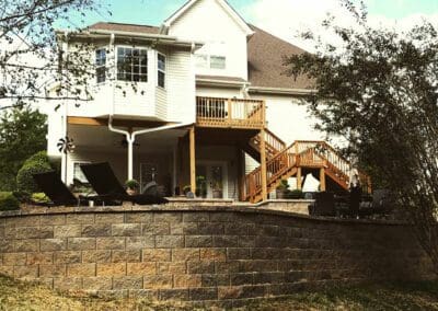 Southern Greenscapes Landscape Design & Construction | Rock Hill, SC | retaining wall
